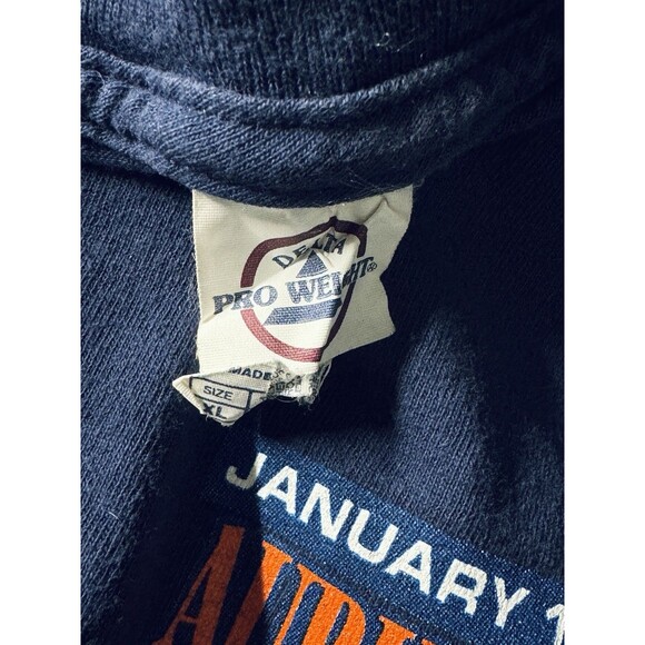 2011 Auburn Tigers / Oregon BCS National Championship Long Sleeve T Shirt XL - Picture 5 of 5